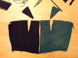 Dirndl Pre-Refresh Vorderteil zerlegt