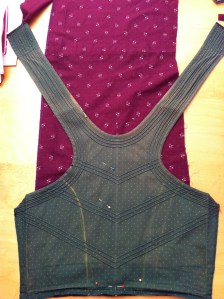 Rückseite Schnittmuster