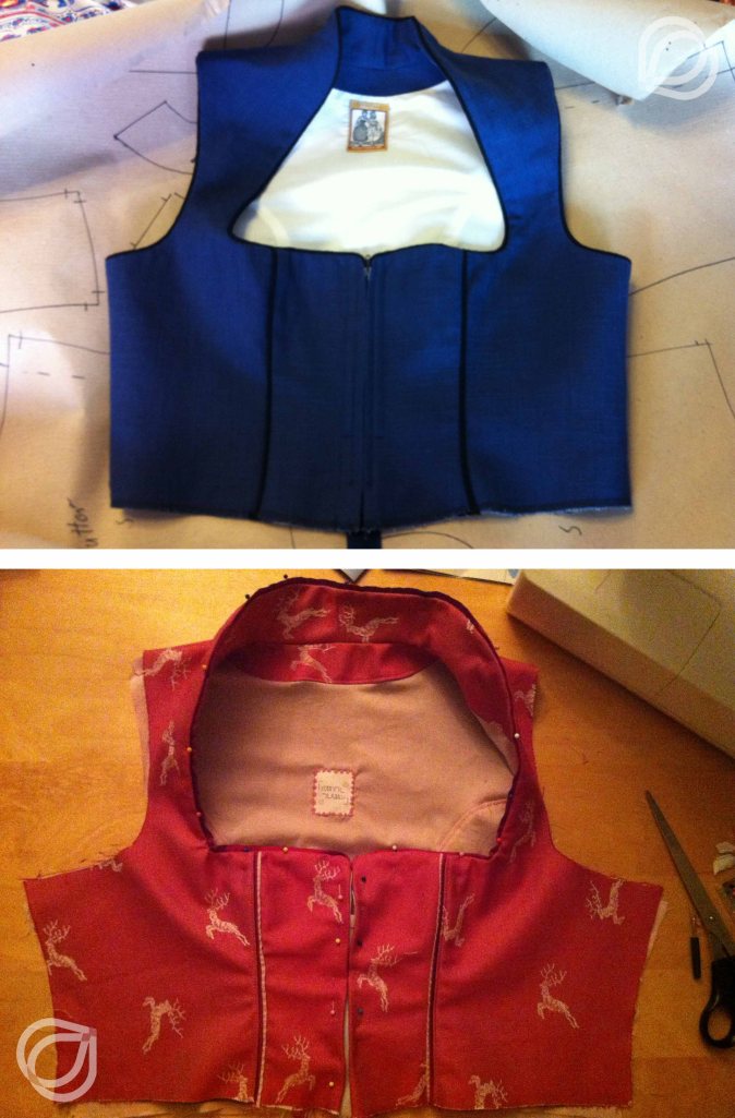 Stehkragen-Dirndl - Vorlage & Nachbau